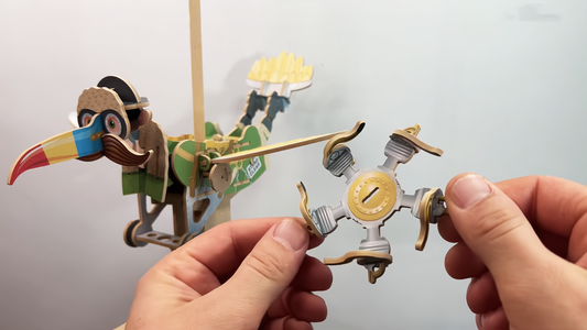 Bring Art and Motion Together: Discover Birdman Automata by iló!