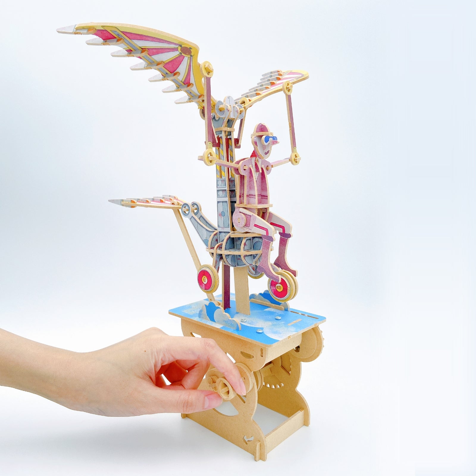 iló Mechanical Wooden Automata Flying Dreamer