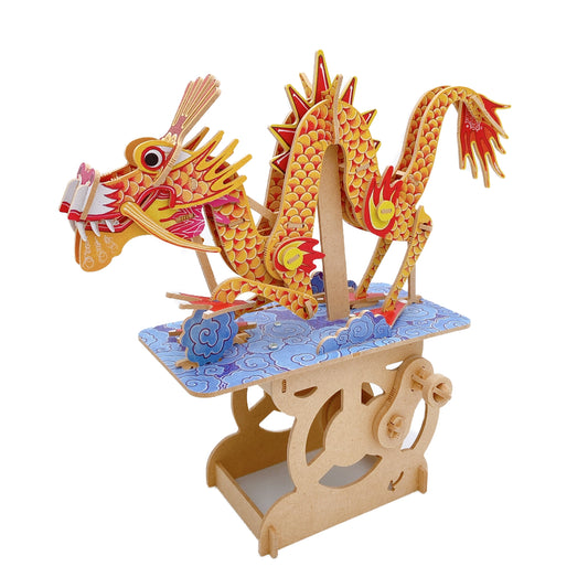 iló Mechanical Wooden Automata The Dragon On the Cloud