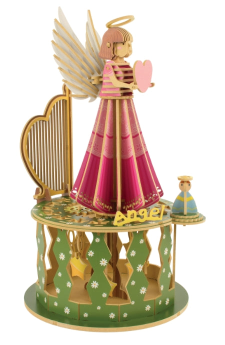 iló Mechanical Wooden Automata Angel Meadow